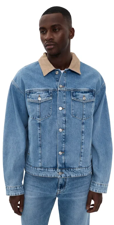 Nn07 Roy Denim Jacket Vintage Blue