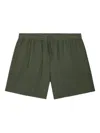 Nn07 Ryan Elasticated-waistband Shorts In Green