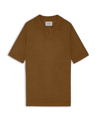 Nn07 Ryan Regular Fit Polo Shirt In Brown