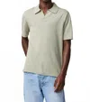 Nn07 Ryan Short Sleeve Polo In Sage Green