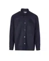 Nn07 Long Sleeve Striped Shirt And Pocket In Blue