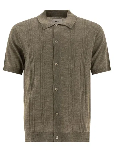 Nn07 Nn.07 Shirts In Green