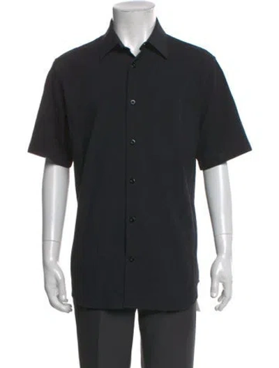 Pre-owned Nn07 Short Sleeve Shirt In Black