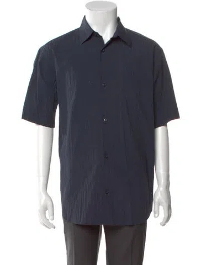 Pre-owned Nn07 Short Sleeve Shirt In Blue