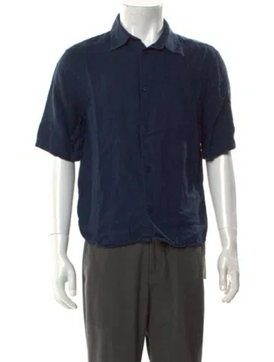 Pre-owned Nn07 Short Sleeve Shirt In Blue
