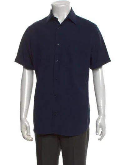 Pre-owned Nn07 Short Sleeve Shirt In Blue