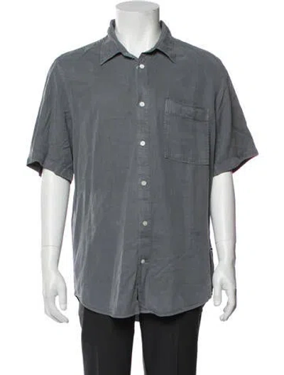 Pre-owned Nn07 Short Sleeve Shirt In Gray