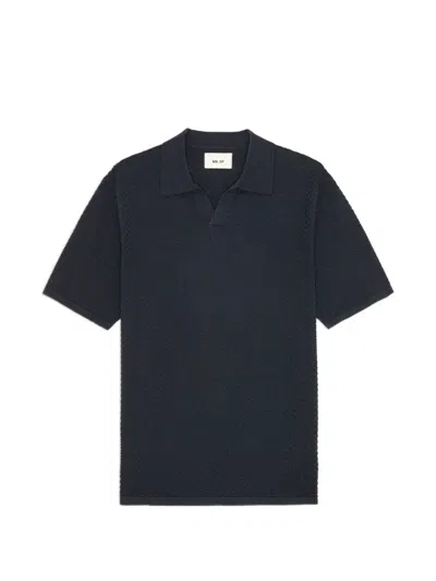 Nn07 Short-sleeve Polo Shirt In Blue