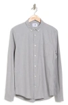 Nn07 Sixten Solid Sport Shirt In Medium Grey