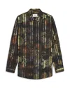 Nn07 Skyler Printed Button Front Shirt In Multi