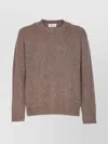 Nn07 Soft Crewneck Sweater Long Sleeves In Brown