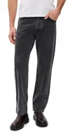 Nn07 Sonny Relaxed Straight Leg Jeans Grey Denim In Gray
