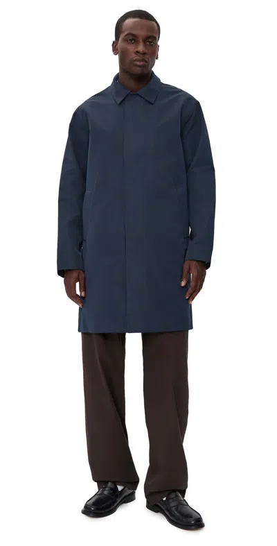 Nn07 Steve Technical Coat Deep Navy