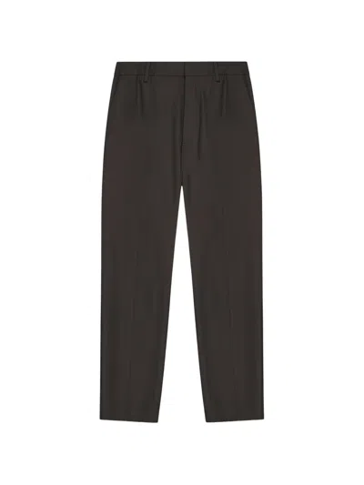 Nn07 Straight-leg Trousers In Brown