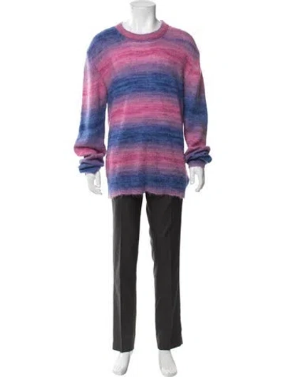 Pre-owned Nn07 Striped Crew Neck Pullover In Purple