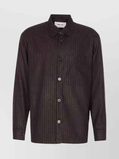 NN07 STRIPED LONG SLEEVE SHIRT POCKET