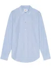 Nn07 Striped Long-sleeves Shirt In Blue
