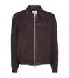 Nn07 Suede Owen Jacket In Brown