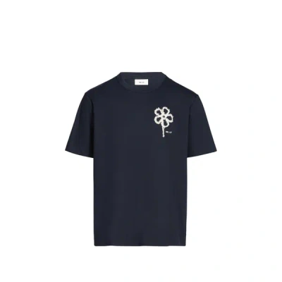 Nn07 T-shirt En Coton Pedro In Black