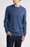 Nn07 Ted 6605 Wool Sweater In Bering Sea