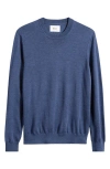 Nn07 Ted 6605 Wool Sweater In Bering Sea
