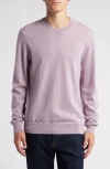 Nn07 Ted 6605 Wool Sweater In Grape Shake