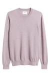 Nn07 Ted 6605 Wool Sweater In Grape Shake