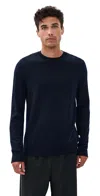 Nn07 Ted Soft Wool Sweater Navy Blue In Blue