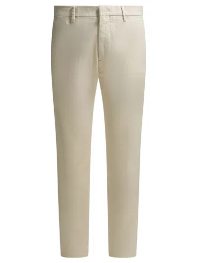 Nn07 Theo Trousers White In Neutral
