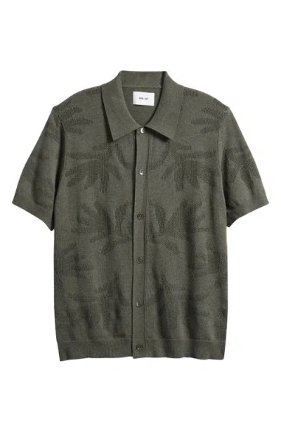 Nn07 Thor 6686 Short Sleeve Organic Cotton Polo Cardigan