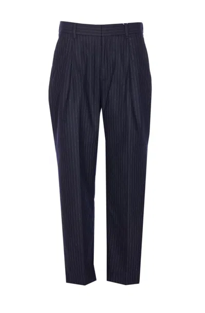 Nn07 Nn.07 Trousers In Blue