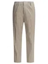 Nn07 Wool Brown Trousers In Neutral