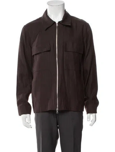 Pre-owned Nn07 Utility Jacket In Brown