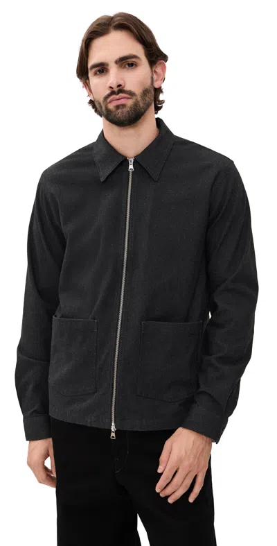 Nn07 Virgil Zip Jacket Black Multi
