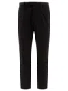 Nn07 Flap-pockets Trousers In Black
