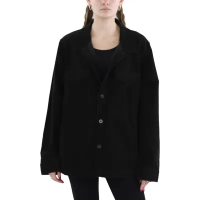 Nn07 Womens Corduroy Ribbed Shirt Jacket In Green