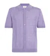 Nn07 Wool-blend Thor Polo Sweater In Purple