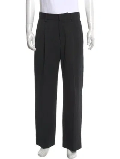 Pre-owned Nn07 Wool Dress Pants In Black
