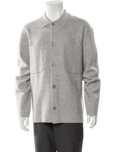 Pre-owned Nn07 Wool Jacket In Gray