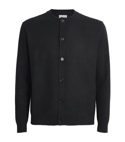 Nn07 Nn.07 Wool Jasper Cardigan In Black