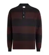 Nn07 Wool Stripe Rugby Polo Sweater In Multi