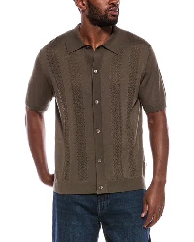 Nn07 Nn.07 Wool-blend Button Shirt In Multi