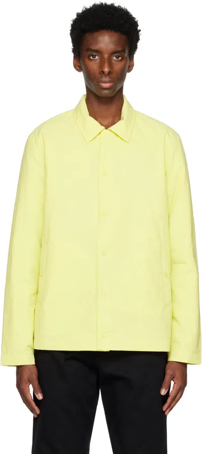 Nn07 Yellow Clyde 8280 Jacket In Endive Yellow