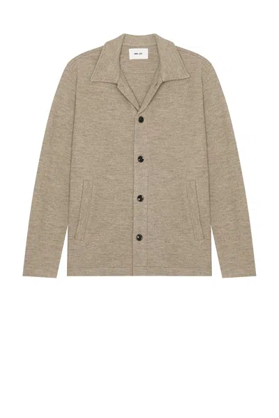 Nn07 Zander Jacket In Desert Khaki