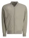 Nn07 Nn.07 "dixon" Bomber Jacket In Gray