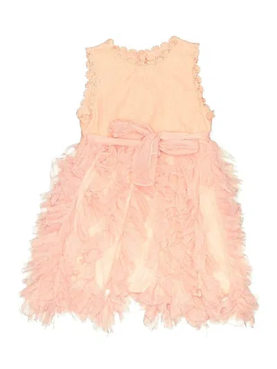 Pre-owned Nnjxd Kids' Dress In Pink