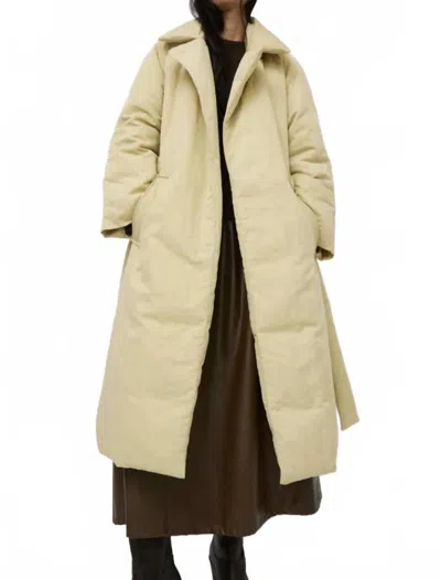 No. 6 London Long Sleeve Jacket In Butter In Beige