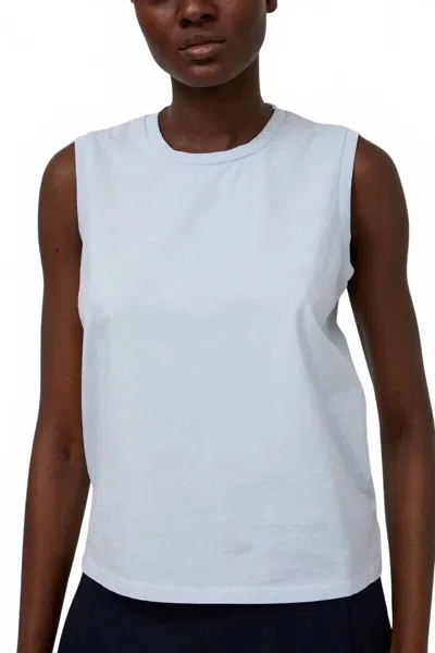 No. 6 No. 8 Tank Top In Ice In Brown