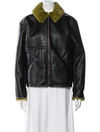 Pre-owned No. 6 Store Biker Jacket W/ Tags In Black