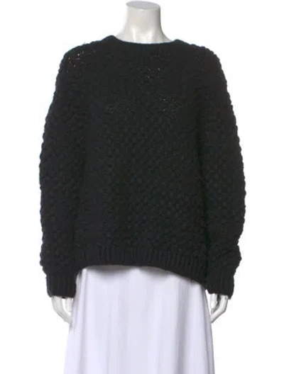 Pre-owned No. 6 Store Crew Neck Sweater In Black